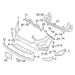 GN1Z17A869D - Body: Mount Bracket for Ford: EcoSport Image