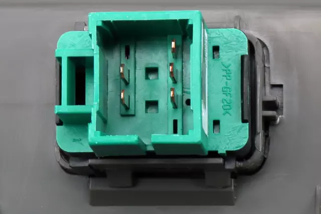 Medium Dark Pewter II Front Passenger Side Door Switch Bezel - GM (23395359)