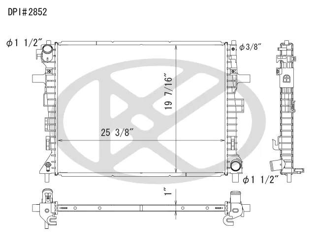 A2852 - : Koyorad Radiator for Koyo Image