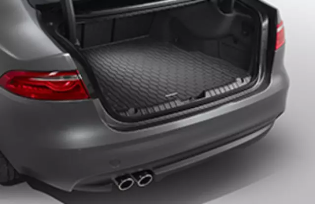 T2H24327 - : Cargo Area Mat, Rubber (Tire Repair Kit) for Jaguar: XF Image