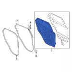 GN1Z7424630K - Body: Door Shell for Ford: EcoSport Image