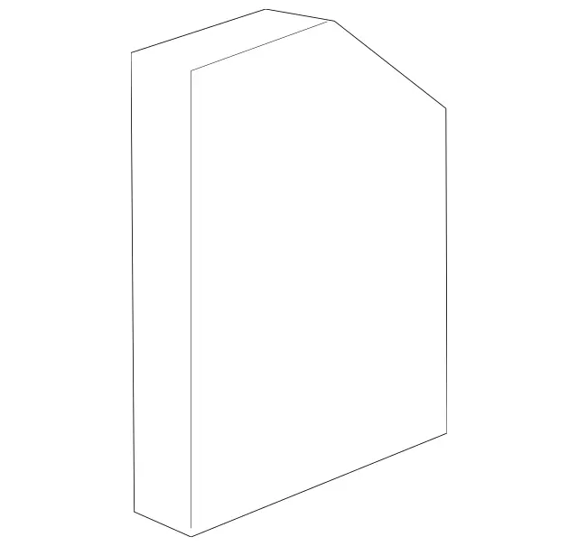 4658350500 - Heating and Ventilation: Fine Particle Filter for Mercedes-Benz Image