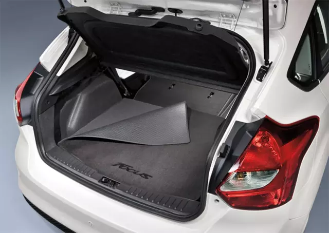 CV6Z5811600DA - Body: 2012-2018 Ford Focus Cargo Tray w/o Subwoofer for Ford: Focus Image