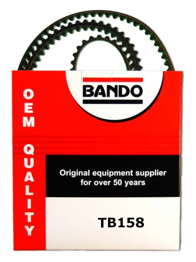 TB158 - Engines &amp; Components: Bando USA Precision Engineered OHC Timing Belt for Bando Image