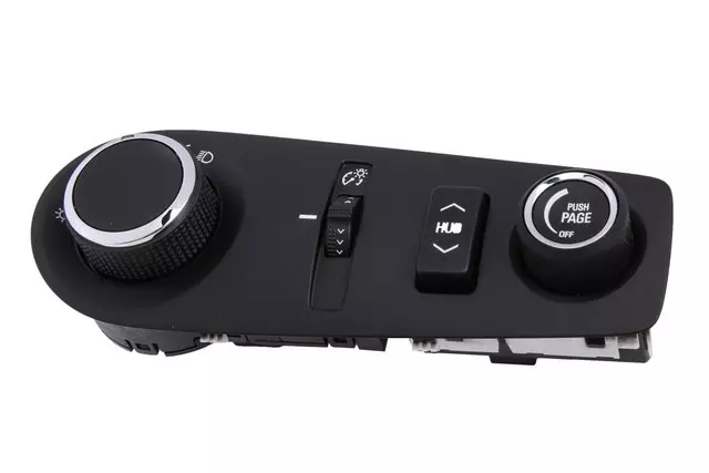 Jet Black Headlamp Switch - GM (92277023)