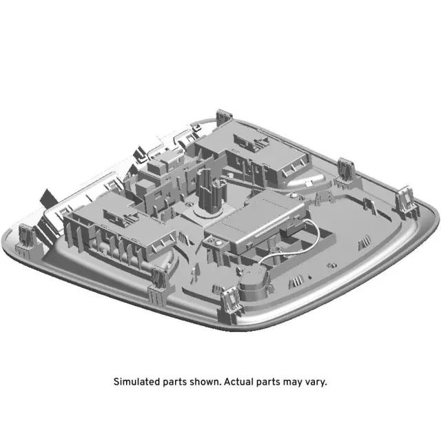 23320300 - : Jet Black Roof Console for Chevrolet: Impala Image