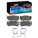 4000129701 - : DFC HybriDynamic Brake Pads Hrdwr Kit for DYNAMIC FRICTION Image