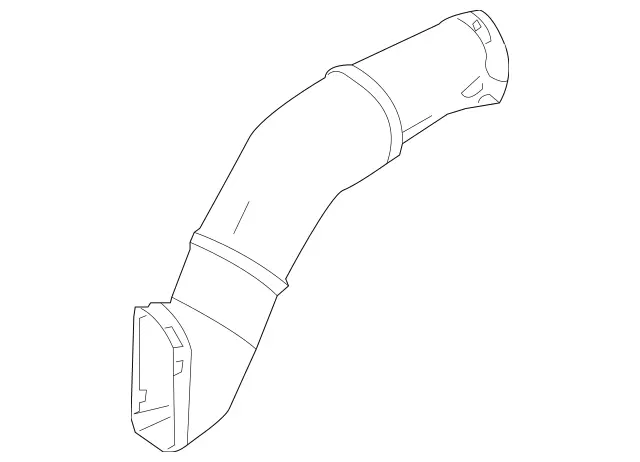 2780902582 - Chassis Sheet Metal Parts/Air Intake: Air Intake Hose for Mercedes-Benz: GL450, GL550, GL63 AMG, GLE63 AMG, GLE63 AMG S, GLS550, GLS63 AMG, ML550, ML63 AMG Image image