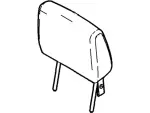 6L2Z78611A08CEC - Body: Headrest for Ford: Explorer Sport Trac | Mercury: Mountaineer Image
