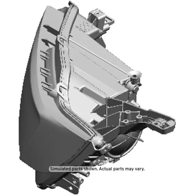 19434739 - : Headlamp for Chevrolet: Impala Image