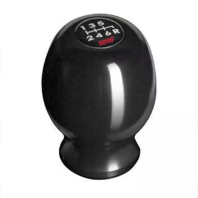 C1010FG411 - Interior: Genuine Subaru OEM Sti Duracon Shift Knob 6-Speed M/T in Black for Subaru: Crosstrek, Forester, Impreza, Legacy, Outback, WRX Image