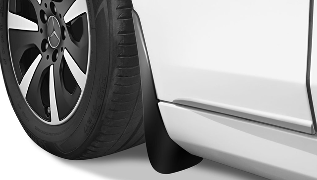 1778900600 - : Mud Flaps - Front Set - Grained for Mercedes-Benz Image