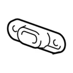 YC3Z7840008AA - Body: Wedge for Ford: Excursion | Lincoln: Blackwood Image