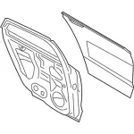 EP5Z5424630A - Body: Door Shell for Lincoln: MKZ Image