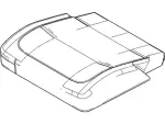 BA8Z7463804AF - Body: Cushion Cover for Ford: Flex Image