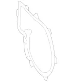 6512010180 - Cooling System: Water Pump Gasket for Mercedes-Benz: Sprinter 2500, Sprinter 3500, Sprinter 3500XD Image