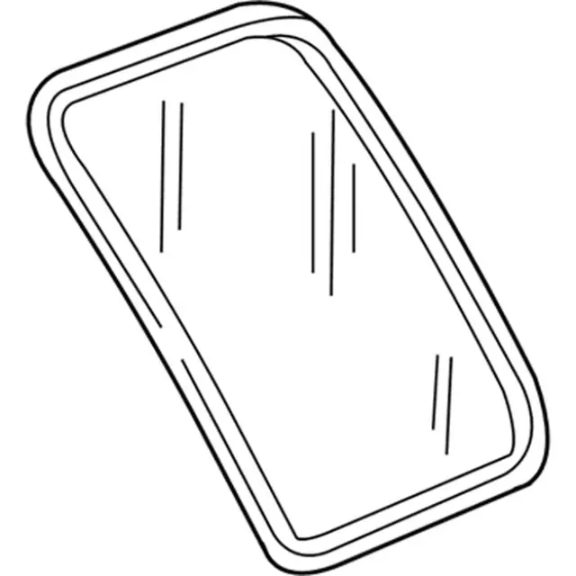 6C2Z2829601AA - Body: Quarter Glass for Ford: E-150, E-150 Club Wagon, E-150 Econoline, E-150 Econoline Club Wagon, E-250, E-250 Econoline, E-350 Club Wagon, E-350 Econoline, E-350 Econoline Club Wagon, E-350 Super Duty, E-450 Econoline Super Duty, E-450 Super Duty, Econoline Super Duty Image