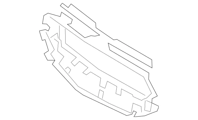 177885470064 - Radiator: Air Duct Segment for Mercedes-Benz Image