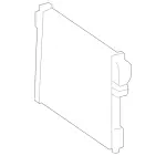 221500310364 - Radiator: Cooler for Mercedes-Benz: 250, 300S, CL550, CL600, S350, S400 Image