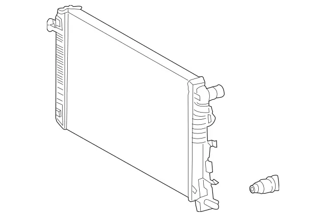 9065000102 - : Radiator for Mercedes-Benz: Sprinter 1500, Sprinter 2500, Sprinter 3500, Sprinter 3500XD, Sprinter 4500 Image