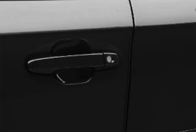 SOA801P031V3 - Exterior: Door Edge Guards, Crystal Black Silica for Subaru: Crosstrek Image