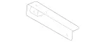 4634902840 - : Front Muffler Bracket for Mercedes-Benz Image