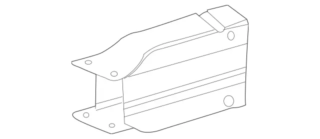 2046201195 - Front-End Assembly, Front Panel: Absorber for Mercedes-Benz: C250, C300, C350 Image image