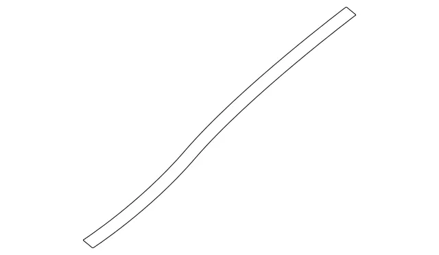 2516904962 - Body: Trim Molding for Mercedes-Benz Image