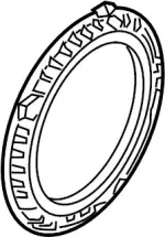 281664GA0A - Body: Front Dr Speaker Bracket for Infiniti Image