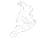 2043320101 - : Steering Knuckle for Mercedes-Benz Image
