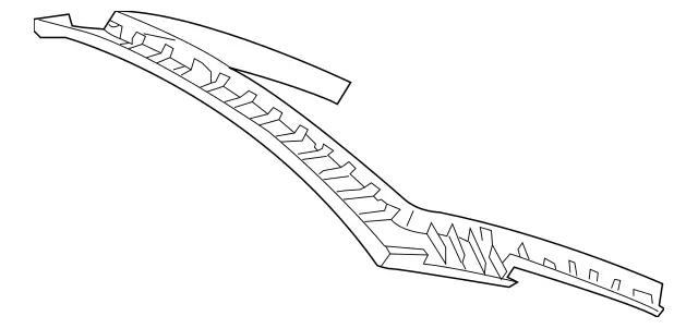 17179500507E94 - Body: Window Trim for Mercedes-Benz Image