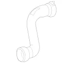 2055016384 - : Coolant Hose for Mercedes-Benz Image