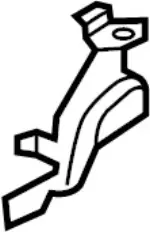 886555DA0A - Body: Hinge for Infiniti Image