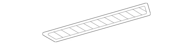 1676862300 - Panelling: Cover Rail for Mercedes-Benz: GLS450, GLS63 AMG Image image