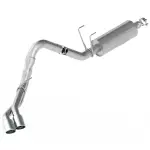 M5200FSD73SC - : 2020-2022 Super Duty 7.3L Sport Exhaust-Chrome Tips-Dual Side Exit for Ford Performance Parts Image
