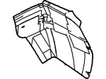 5F9Z7428370AA - Body: Splash Shield for Ford Image