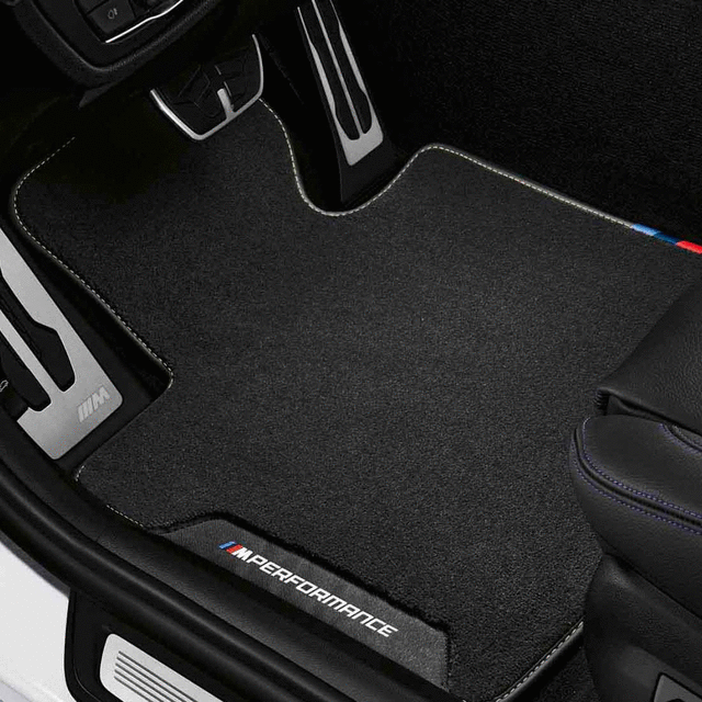 51472465744 - Interior: M Performance Floor Mats for BMW: 530i, 540i, M5, M550i xDrive Image
