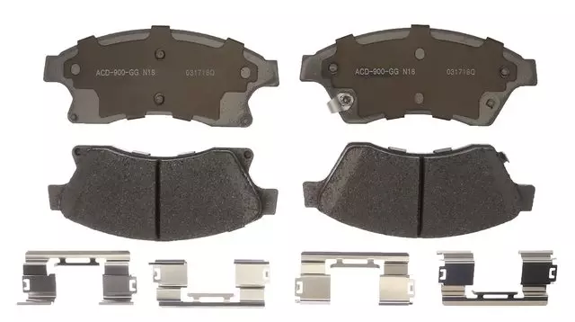 19383271 - Unclassified: Ceramic Front Disc Brake Pad Set for GM Image
