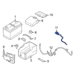 KV6Z14300X - Electrical: Positive Cable for Ford: Transit Connect Image