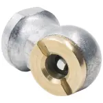 2169 - : AIR CHUCK, 90? BALL FOOT, 1/4" NPT for AutoMeter Image