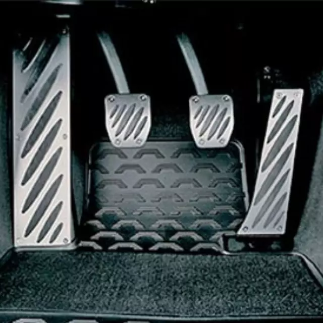 Performance Aluminum Pedal Covers Set  - Automatic/Sport Auto Transmission - BMW (35-00-2-213-212)