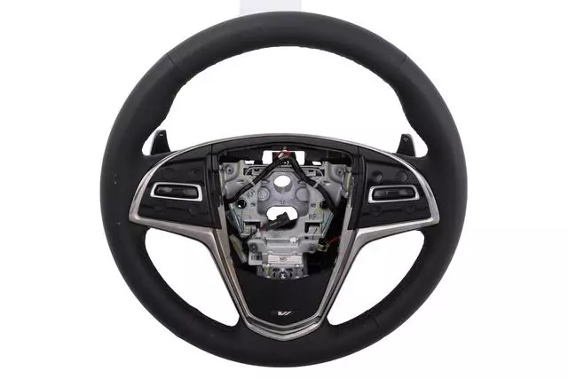 23193069 - : Jet Black Steering Wheel for Cadillac: CTS Image