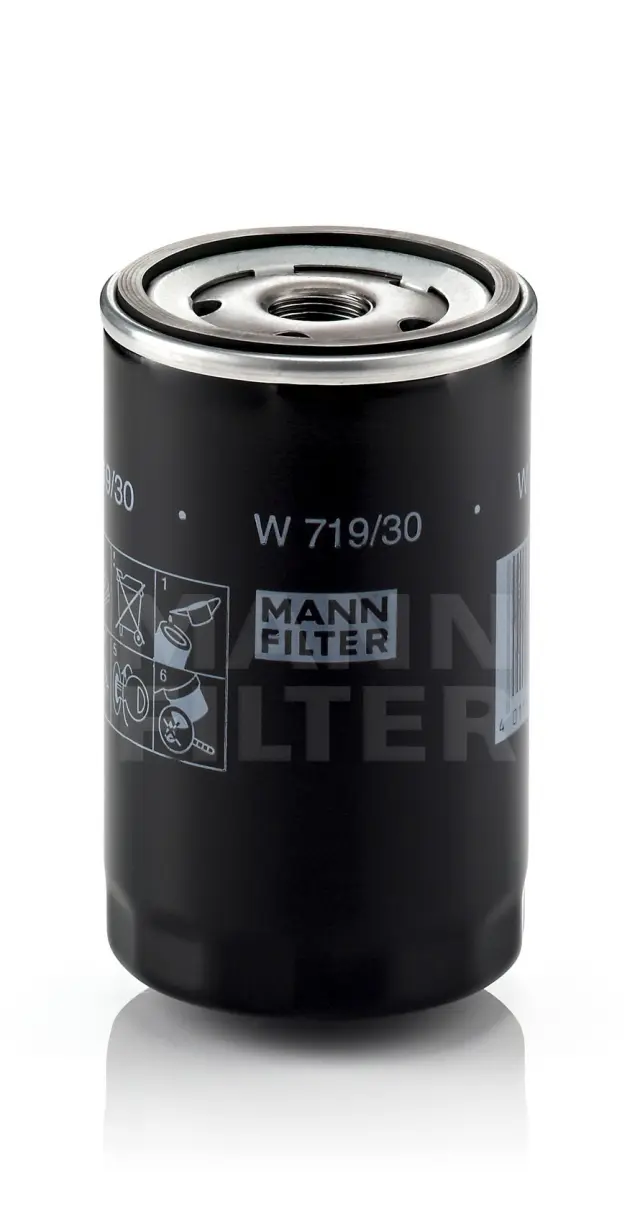 W71930 - : Engine Oil Filter for MANN-FILTER Image