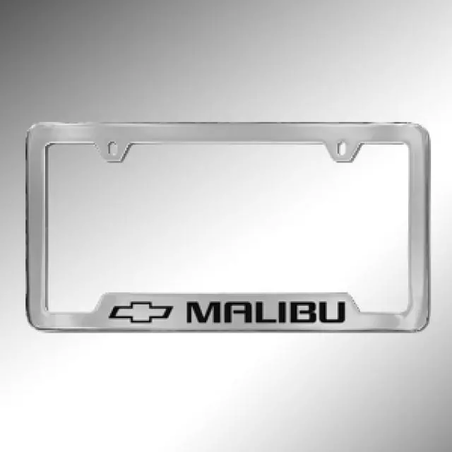 19330381 - Exterior: License Plate Frame, Chrome for Chevrolet: Malibu, Malibu Limited Image