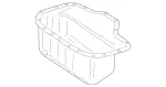 2720100528 - : Oil Pan for Mercedes-Benz Image