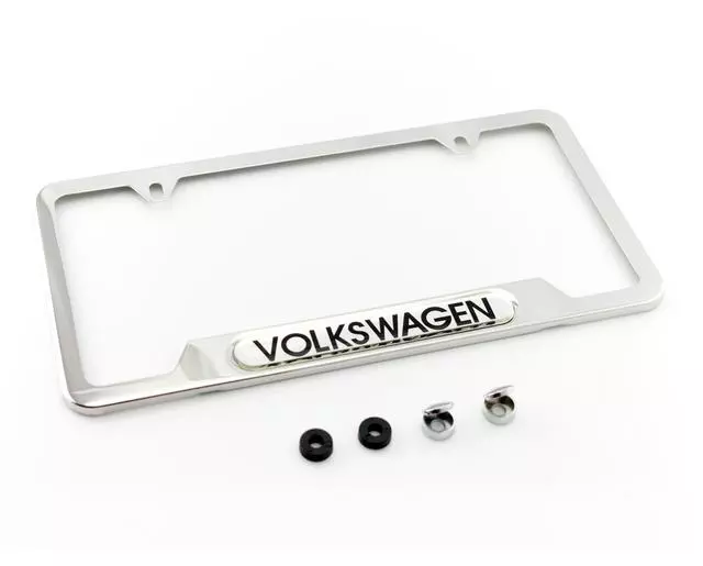 License Plate Frame - Volkswagen - Polished - Volkswagen (5C0-071-801-N)