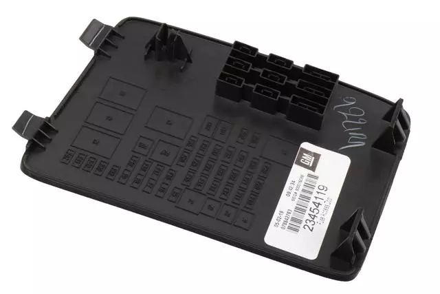 Jet Black Instrument Panel Fuse Block Access Hole Cover - GM (23454119)