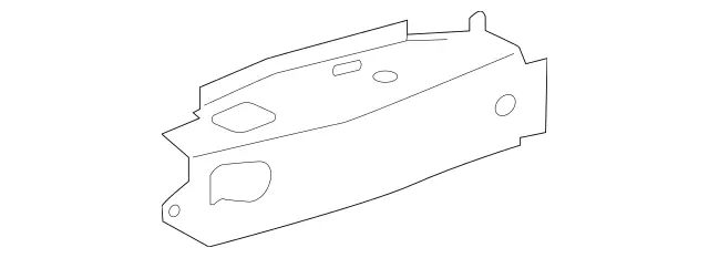 2236204700 - Front-End Assembly, Front Panel: Longitudinal Member for Mercedes-Benz Image