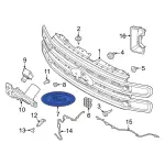 PC3Z8213C - Body: Emblem for Ford Image