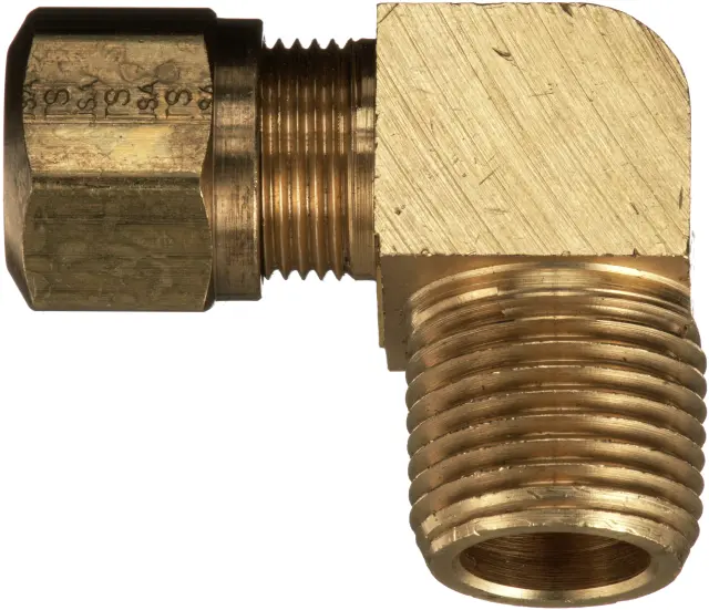 G321040602 - : Air Brake to Male Pipe - 90 (Nylon Tubing Compression) for Gates Image